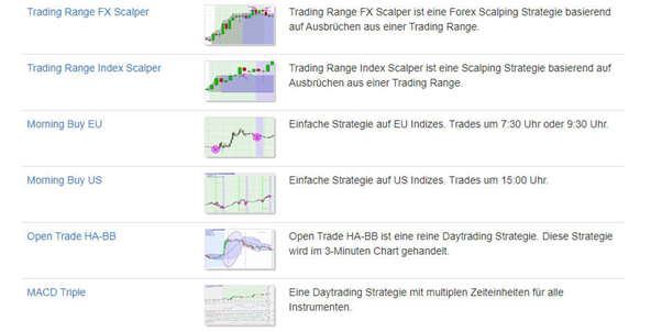 Free trading strategies